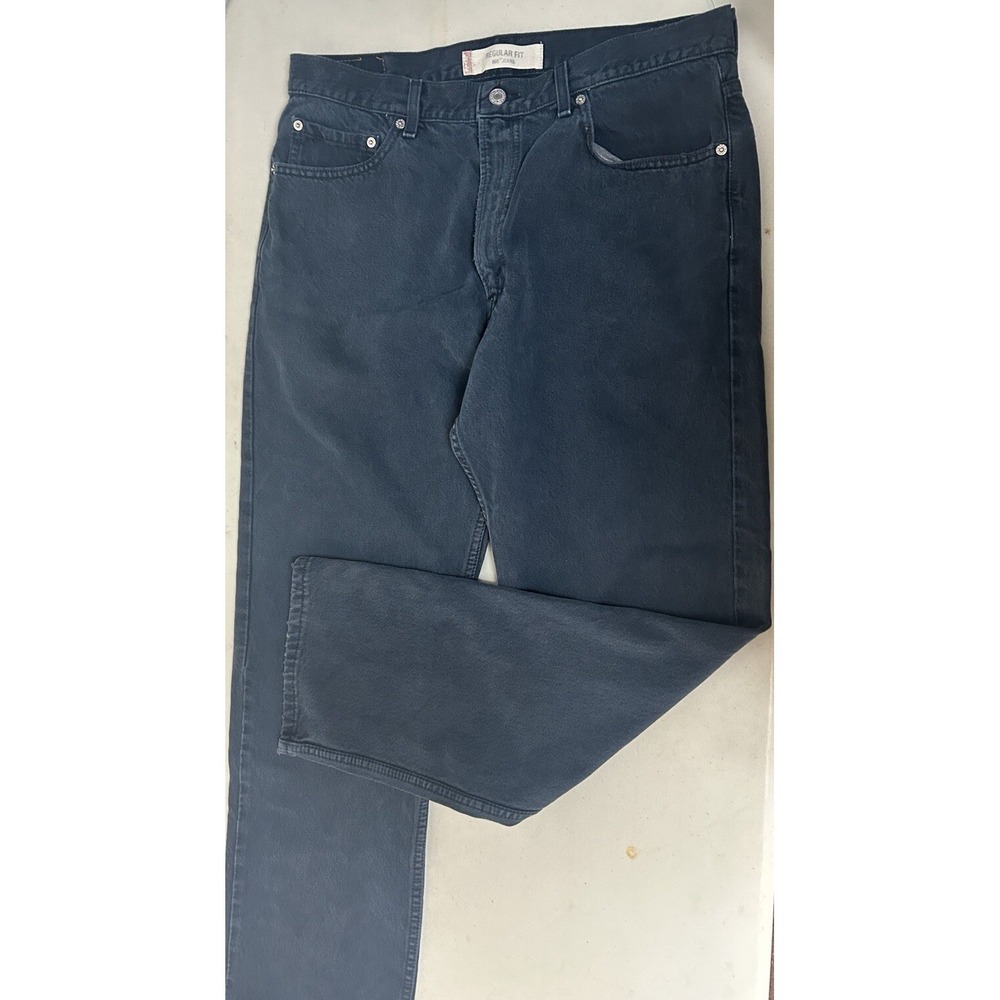 Men's Levi's 505 Navy Denim 36x30